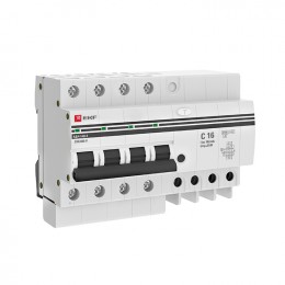 EKF Дифференциальный автомат АД-4 16А/100мА (хар. C, AC, электронный) 4,5кА PROxima