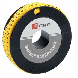 EKF Маркер кабельный 1,5 мм2 0 (1000 шт.) (ЕС-0) PROxima