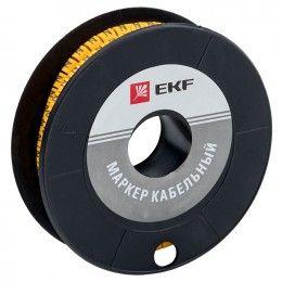 EKF Маркер кабельный 1,5 мм2 4 (1000 шт.) (ЕС-0) PROxima