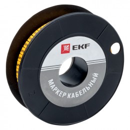 EKF Маркер кабельный 1,5 мм2 6 (1000 шт.) (ЕС-0) PROxima