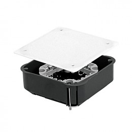 EKF Коробка распределительная КМП-020-024 для полых стен с металлическими лапками, клеммником и крышкой (116х116х45) PROxima
