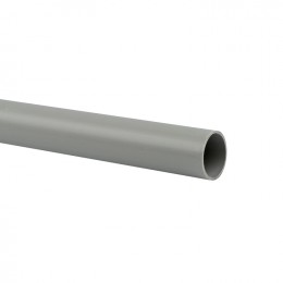 EKF Труба гладкая ПВХ жесткая d25 мм (3 м) (111 м/уп) серая-Plast