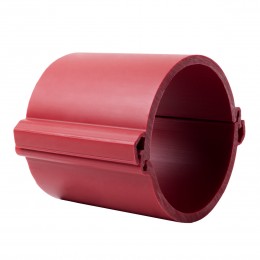 EKF Труба разборная ПНД d160 мм (3 м) 750Н красная-Plast