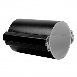 EKF Труба разборная ПВХ d110 мм (3 м) 750Н черная-Plast