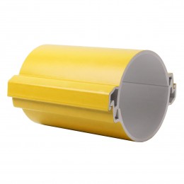 EKF Труба разборная ПВХ d110 мм (3 м) 750Н желтая-Plast
