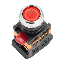 EKF Кнопка ABLFS-22 с подсветкой красный NO+NC 230В PROxima