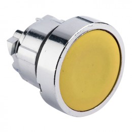 EKF Исполнительный механизм кнопки XB4 желтый плоский возвратный без фиксации, без подсветки PROxima