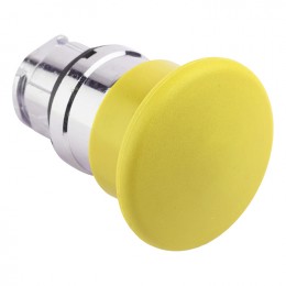 EKF Исполнительный механизм кнопки XB4 Грибок желтый возвратный без фиксации без подсветки PROxima