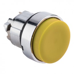 EKF Исполнительный механизм кнопки XB4 желтый выпирающая возвратный без фиксации, без подсветки PROxima