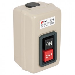 EKF Выключатель кнопочный с блокировкой ВКИ-230 16А 3P IP40 PROxima