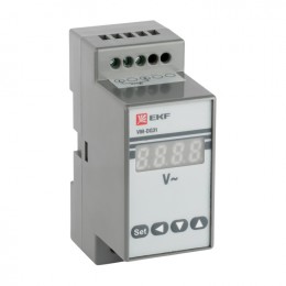 EKF VD-G31 Вольтметр цифровой на DIN однофазный PROxima (без поверки