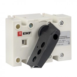 EKF Рубильник-выключатель 63A 3P c рукояткой управления для прямой установки PowerSwitch PROxima